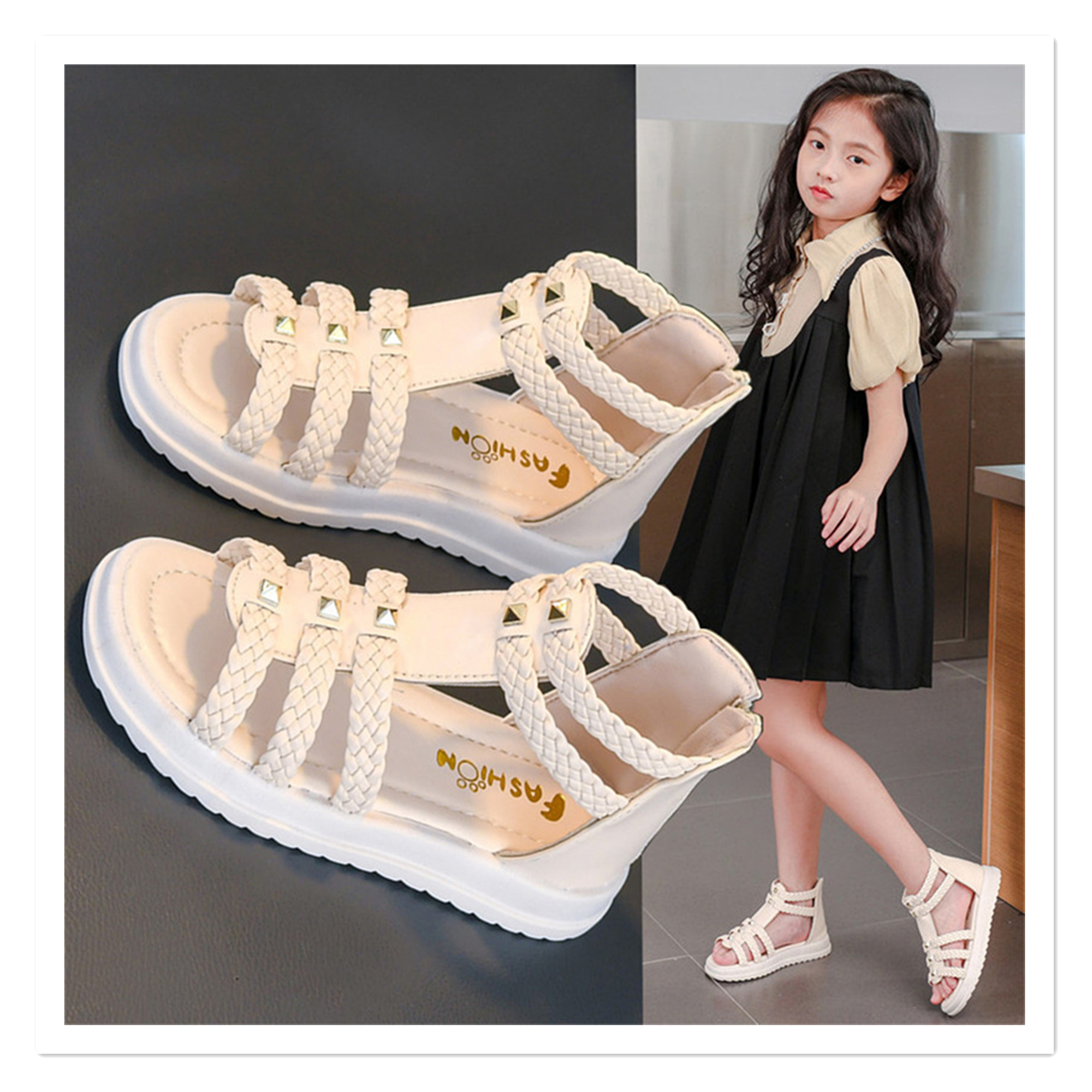 Baby Xl - Girls' Sandals Summer 2025 New Fashion