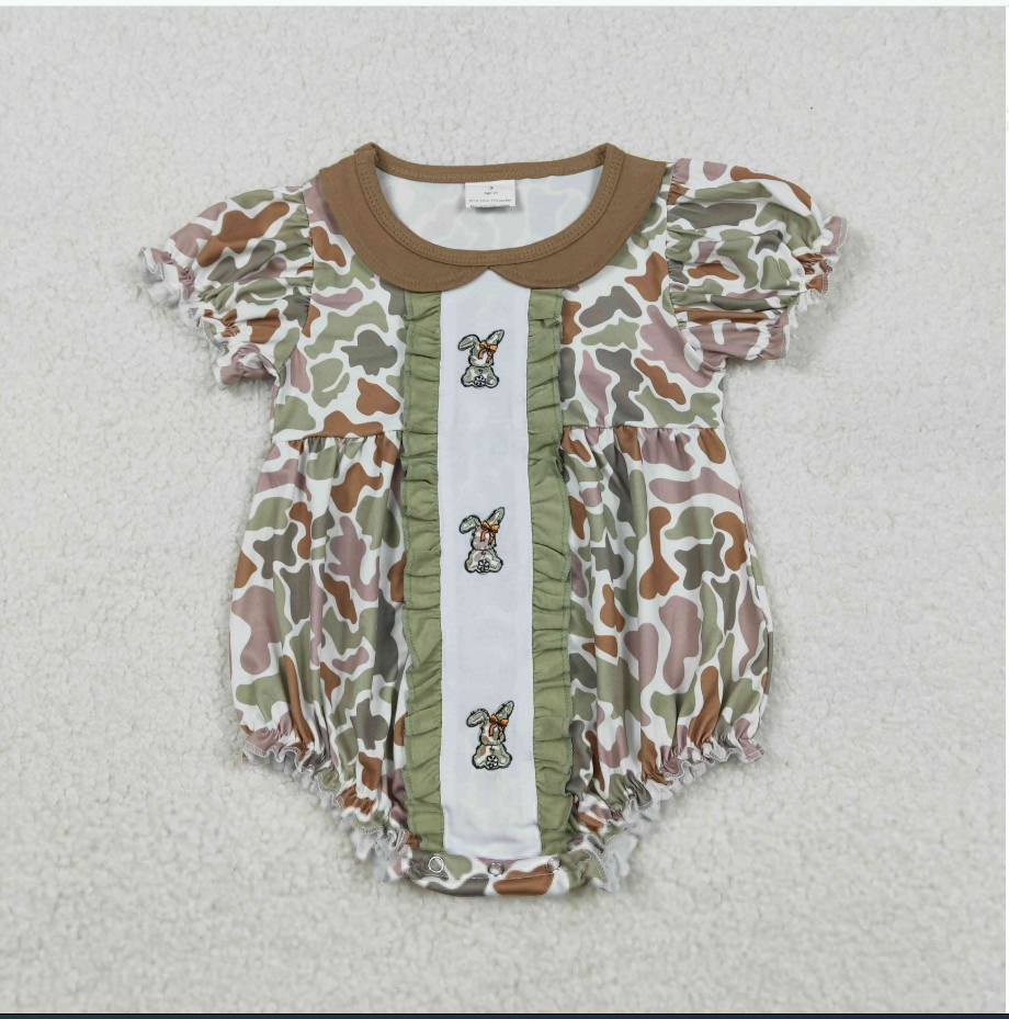 Short Sleeve SR3259 Bunny Embr - Bamboo Bodysuit Baby 评论和价格