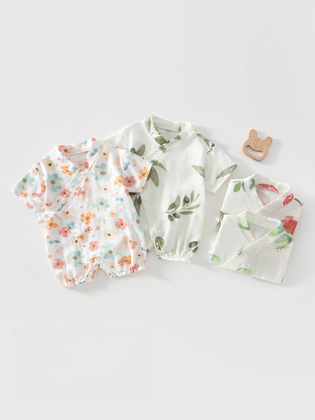 0-2Y Summer Baby Newborn Bodys - Bamboo Bodysuit Baby 评论和价格