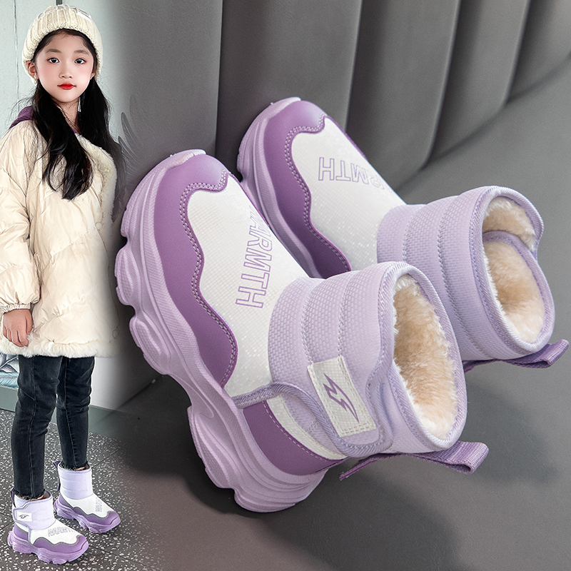 Children Thick Plush Snow Boot - Baby Xl 评论和价格