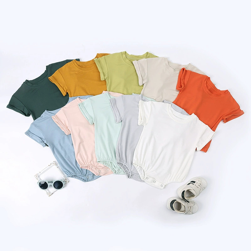 Newborn Baby Boy Girl Basic So - Bamboo Bodysuit Baby 评论和价格
