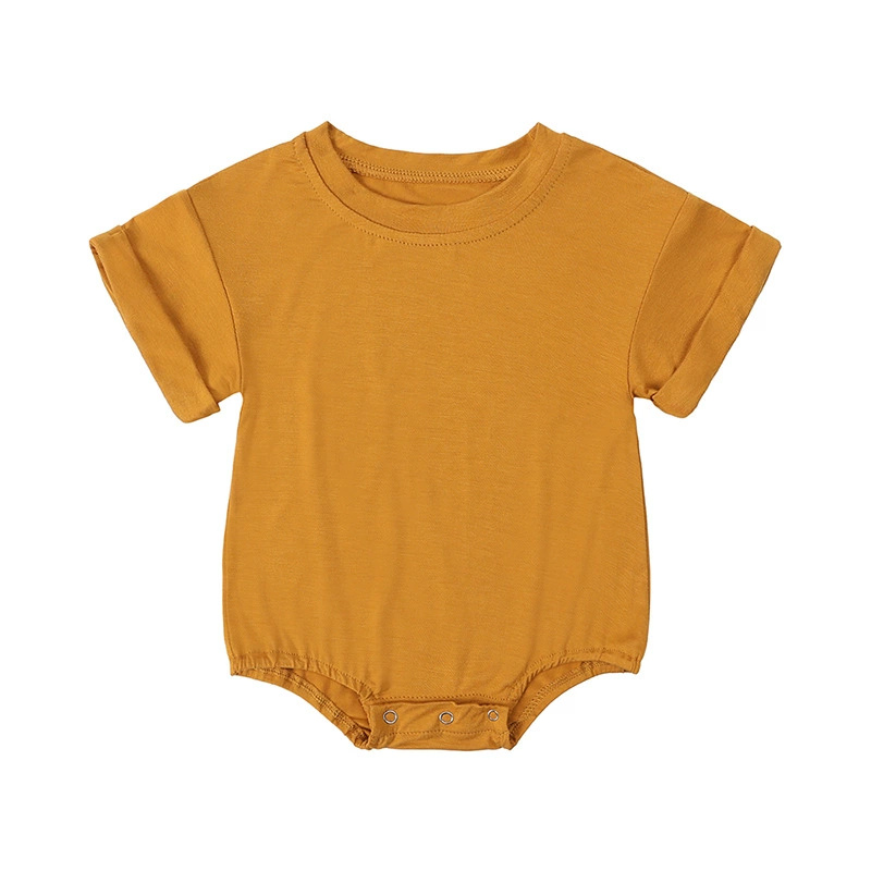 Newborn Baby Boy Girl Basic So - Bamboo Bodysuit Baby 评论和价格