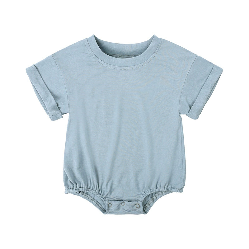 Newborn Baby Boy Girl Basic So - Bamboo Bodysuit Baby 评论和价格