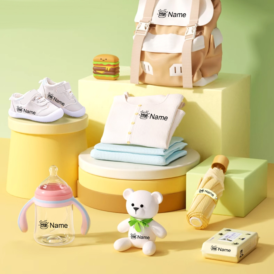 Customized name stamp gift kaw - Baby Clothing Names 评论和价格