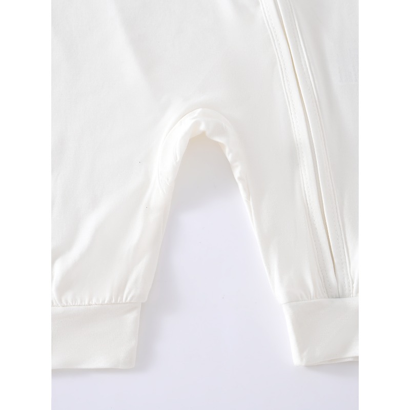 Bamboo Fiber Long-sleeved One- - Bamboo Bodysuit Baby 评论和价格