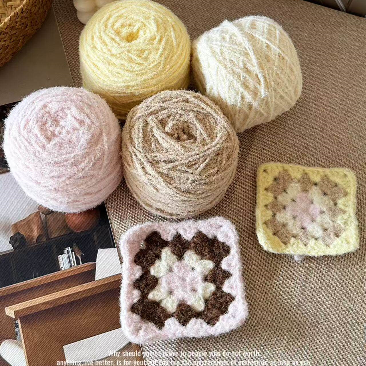 200 Grams, Waxy Cotton Yarn, M - Baby Clothing Used 评论和价格