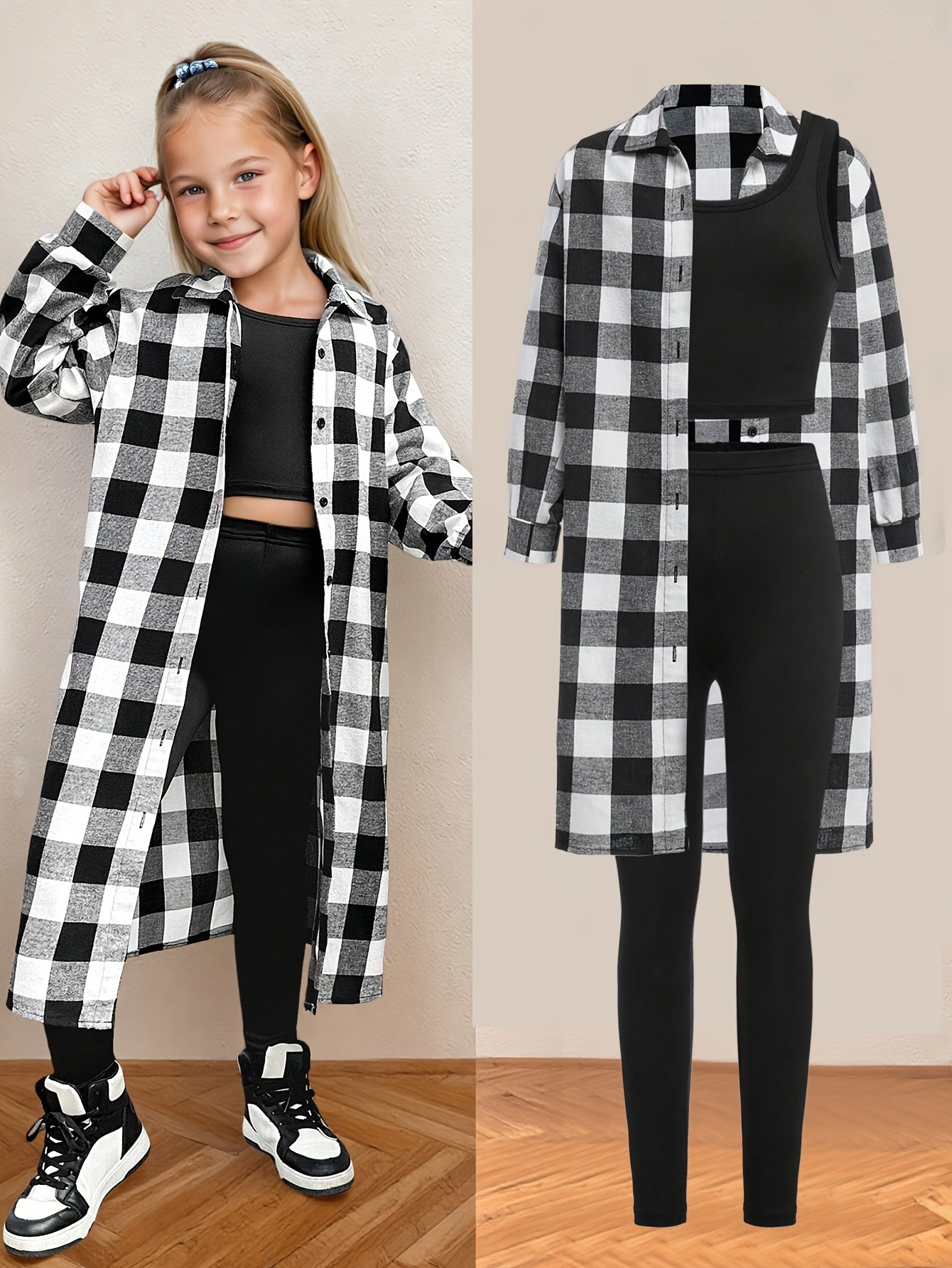 Comfy Kids Girls 3-Piece Set,  - Toddler Legging Set 评论和价格