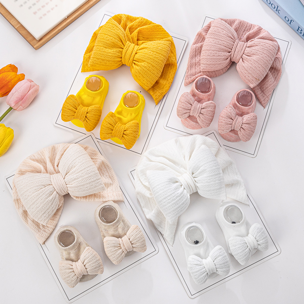 3Pcs/Set Baby Hats Socks Set B - Baby Xl 评论和价格