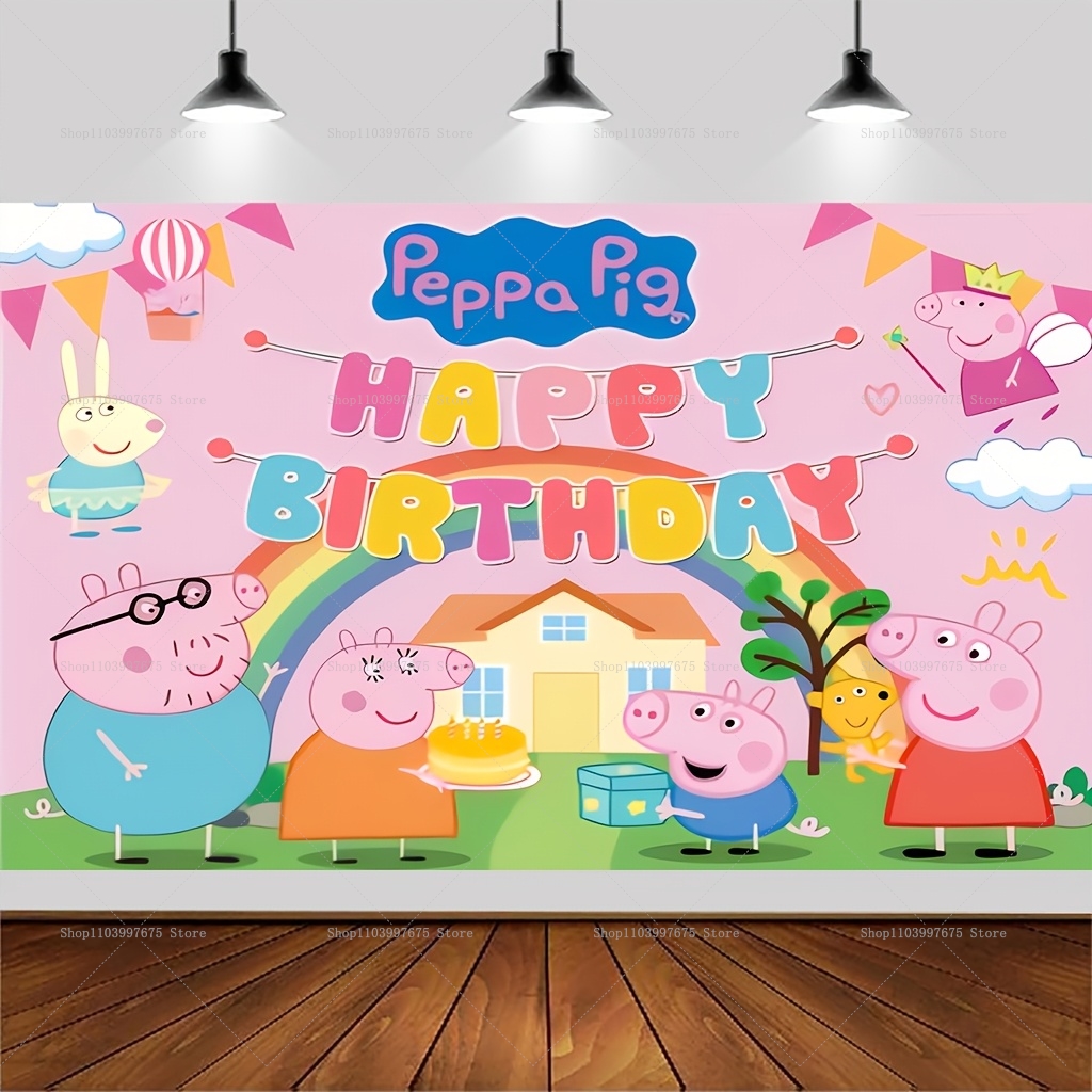 Custom Name Cartoon Peppa Pig  - Baby Clothing Names 评论和价格