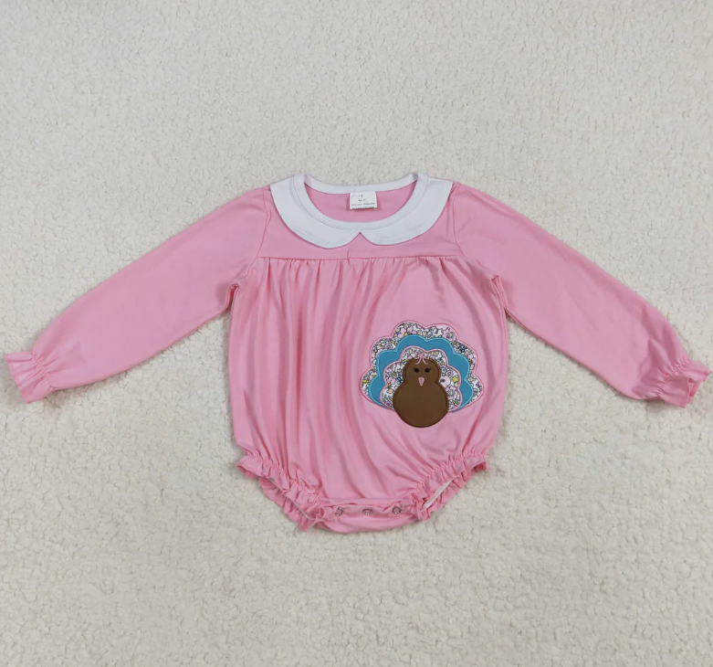 Infant Girl Flutter Bubble Rom - Bamboo Bodysuit Baby 评论和价格