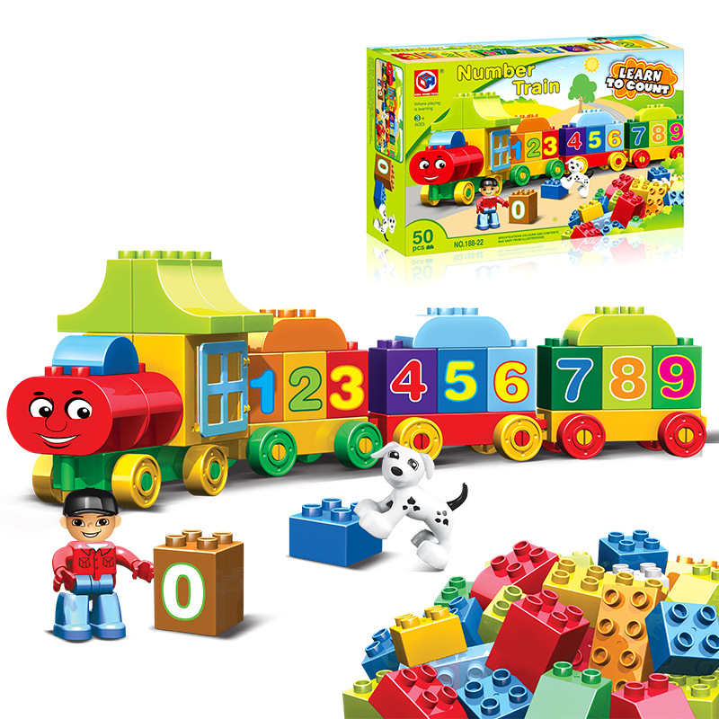 50pcs Duplo Building Blocks Bi - Baby Xl 评论和价格