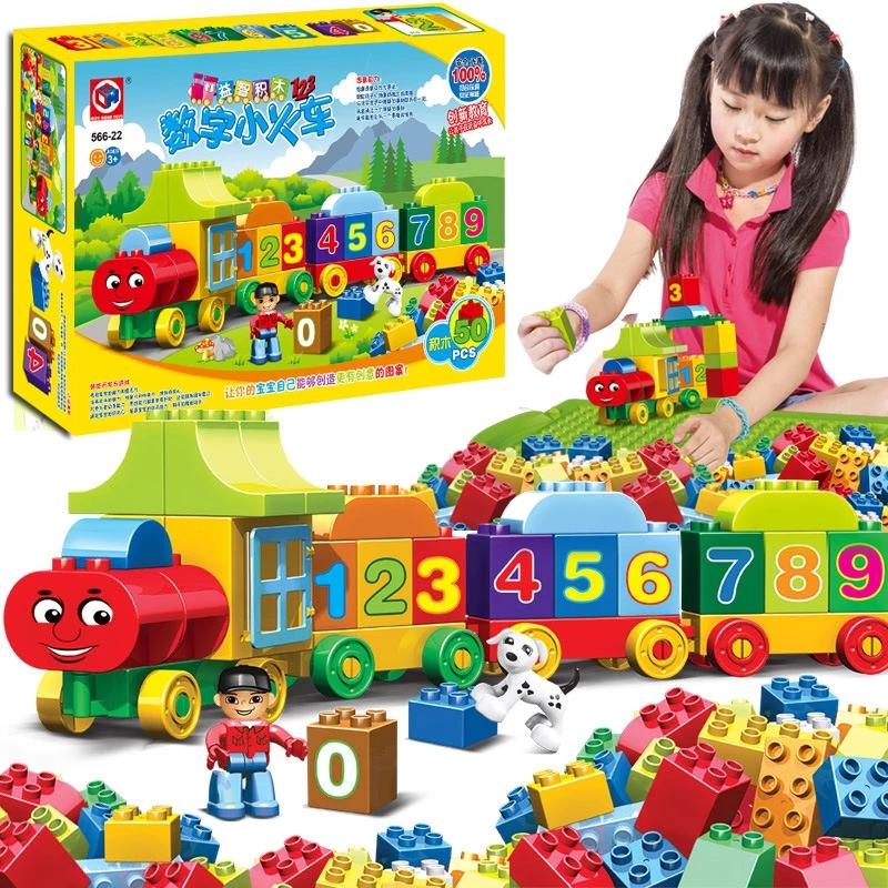 50pcs Duplo Building Blocks Bi - Baby Xl 评论和价格