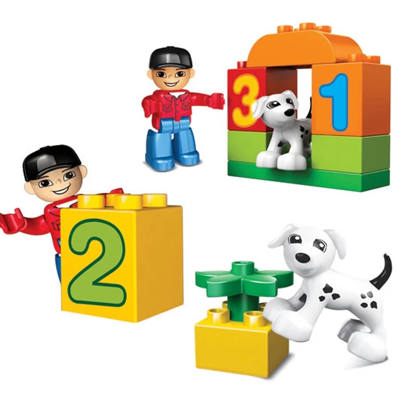 50pcs Duplo Building Blocks Bi - Baby Xl 评论和价格