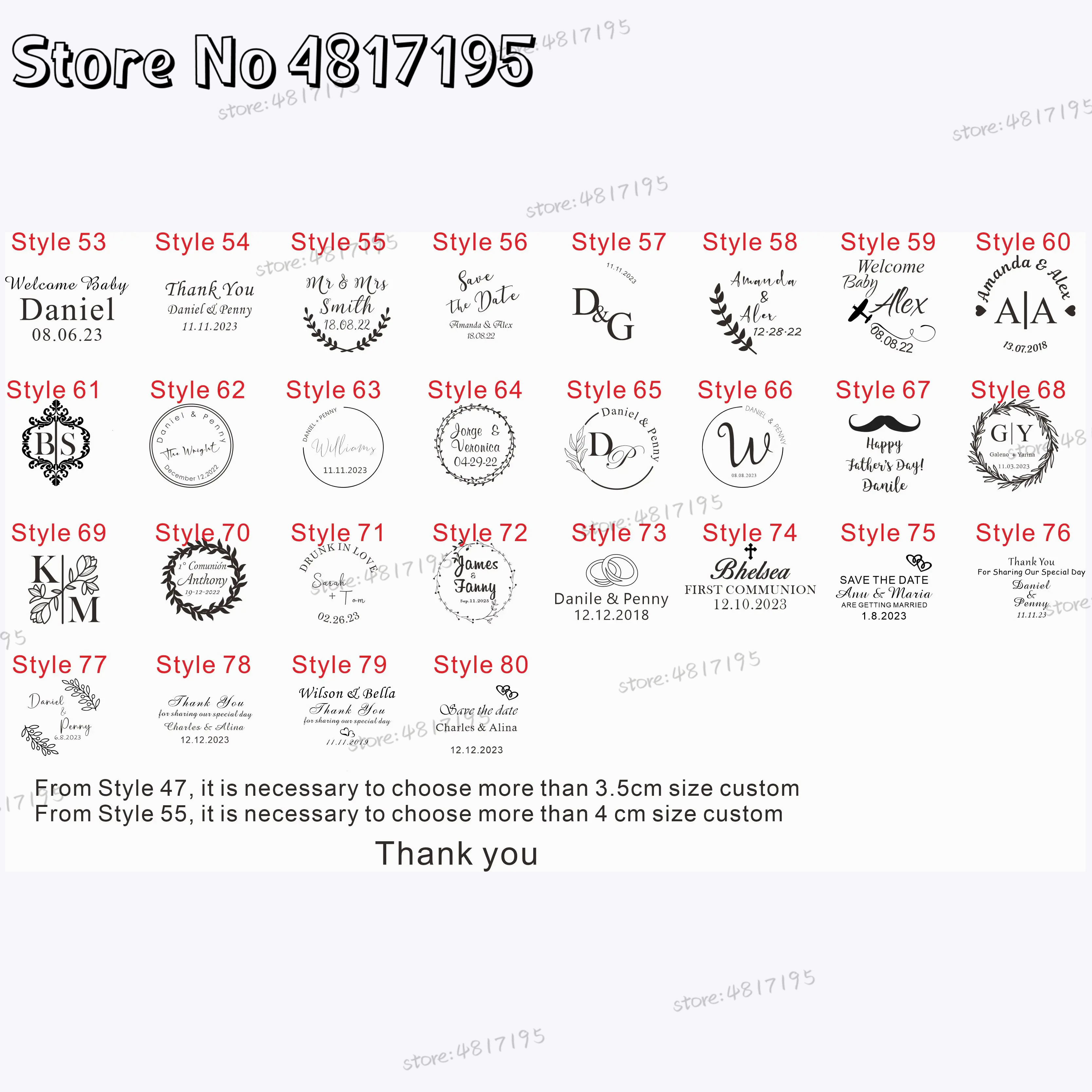 10 20 50Pcs Personalised Weddi - Baby Clothing Names 评论和价格