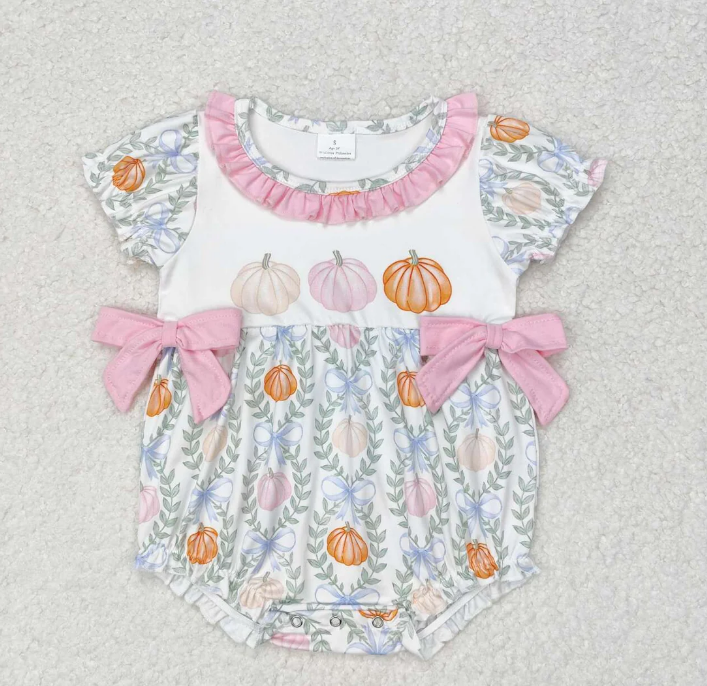 Hot Sale Baby Girls Pumpkin Pr - Bamboo Bodysuit Baby 评论和价格