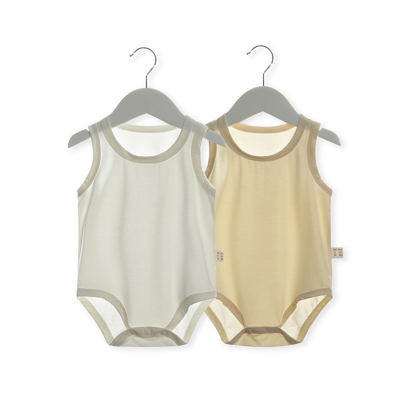 Baby Sleeveless Bodysuit Bambo - Bamboo Bodysuit Baby 评论和价格