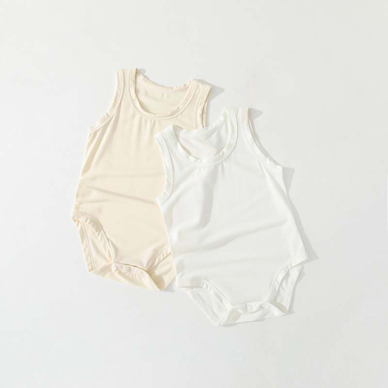 Baby Sleeveless Bodysuit Bambo - Bamboo Bodysuit Baby 评论和价格