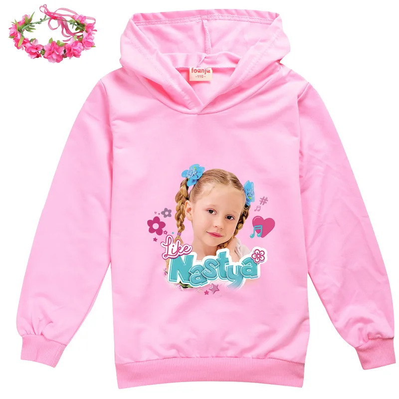 Lovely Like Nastya Hoodie Kids - Baby Clothing Unit 评论和价格