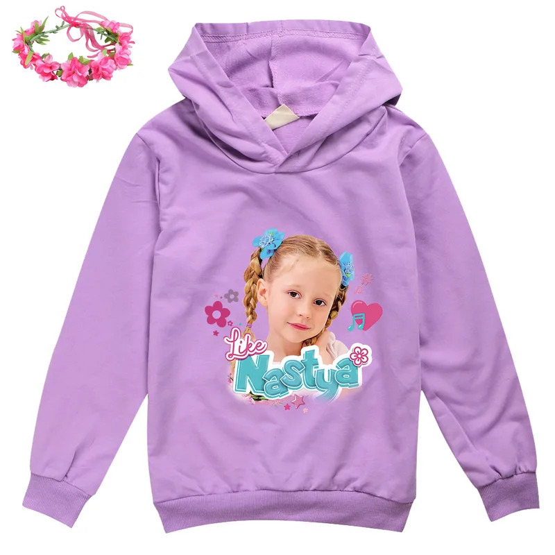 Lovely Like Nastya Hoodie Kids - Baby Clothing Unit 评论和价格