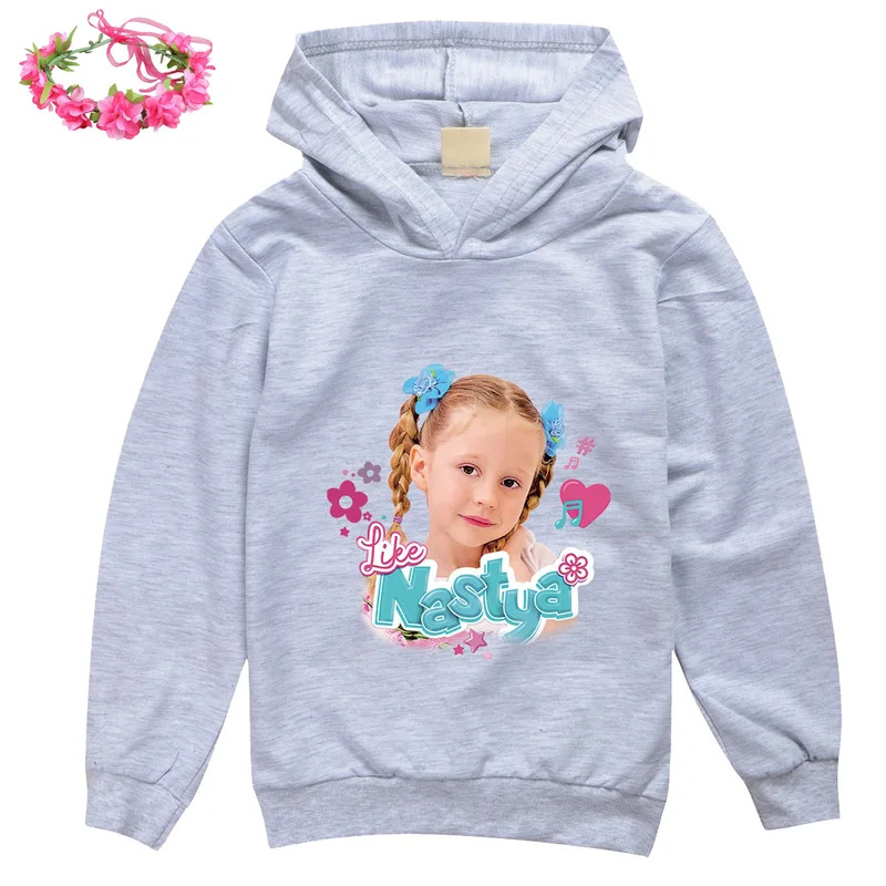 Lovely Like Nastya Hoodie Kids - Baby Clothing Unit 评论和价格